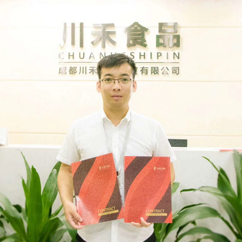 恭喜廣東佛山張總電子簽約串串香底料批發